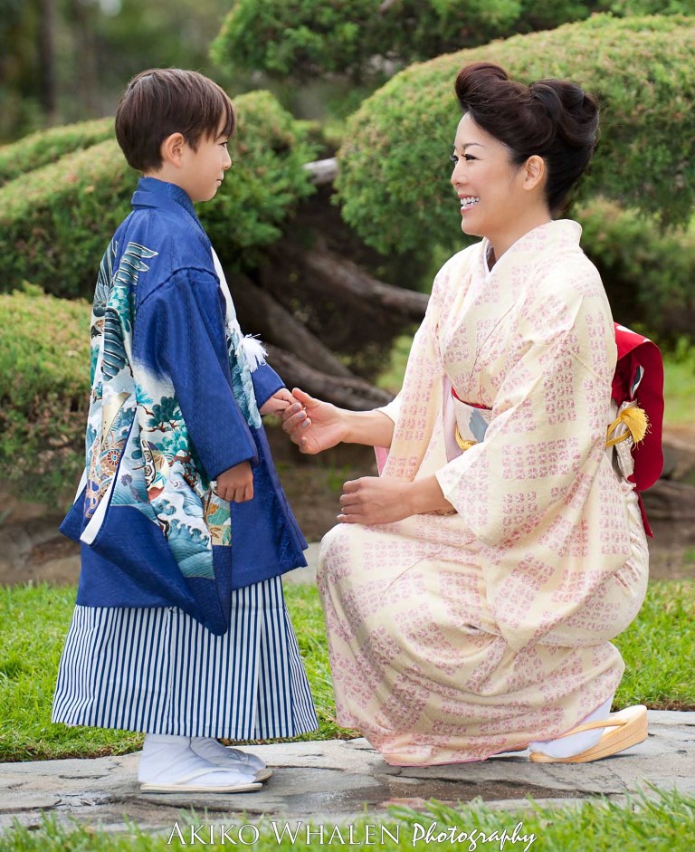 Shichi Go San, Shichi Go San Photography, 753, Boy in Kimono in Japanese Room