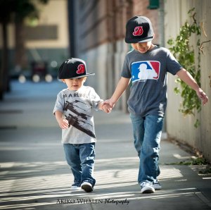 Children and Family Photography in Los Angeles, Los Angeles Downtown Art District, Modern Children and Family Portraits,