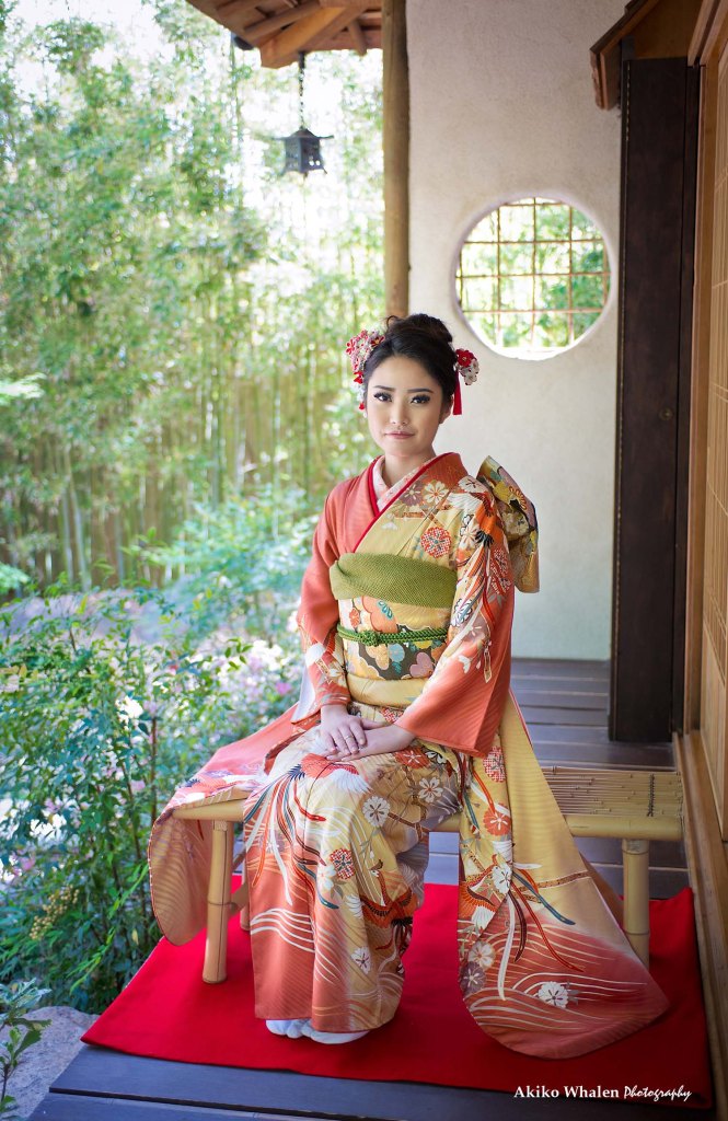 Storrier Stearns Japanese Garden, Kimono Photo Session, Pasadena