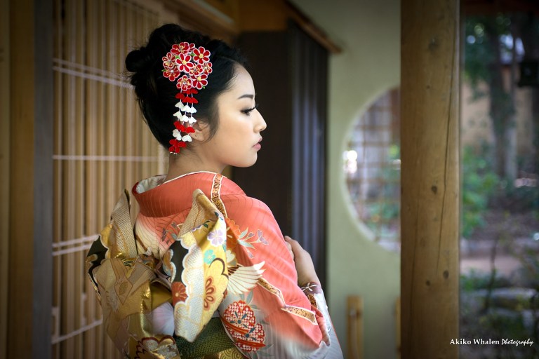 Storrier Stearns Japanese Garden, Kimono Photo Session, Pasadena