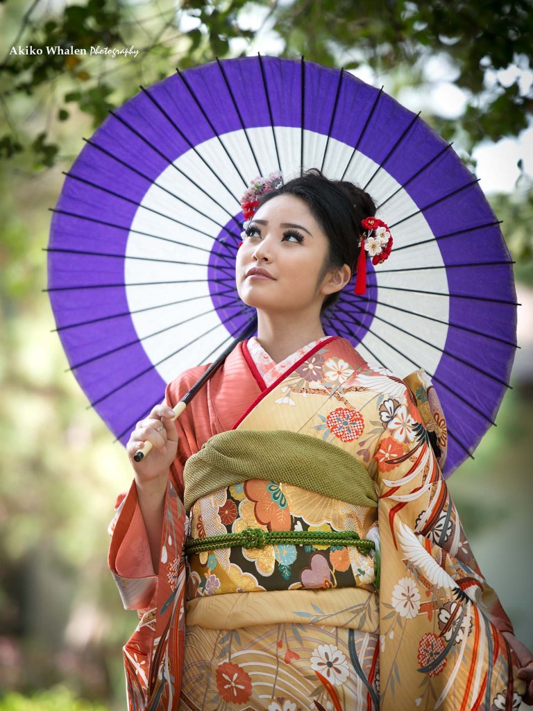 Storrier Stearns Japanese Garden, Kimono Photo Session, Pasadena