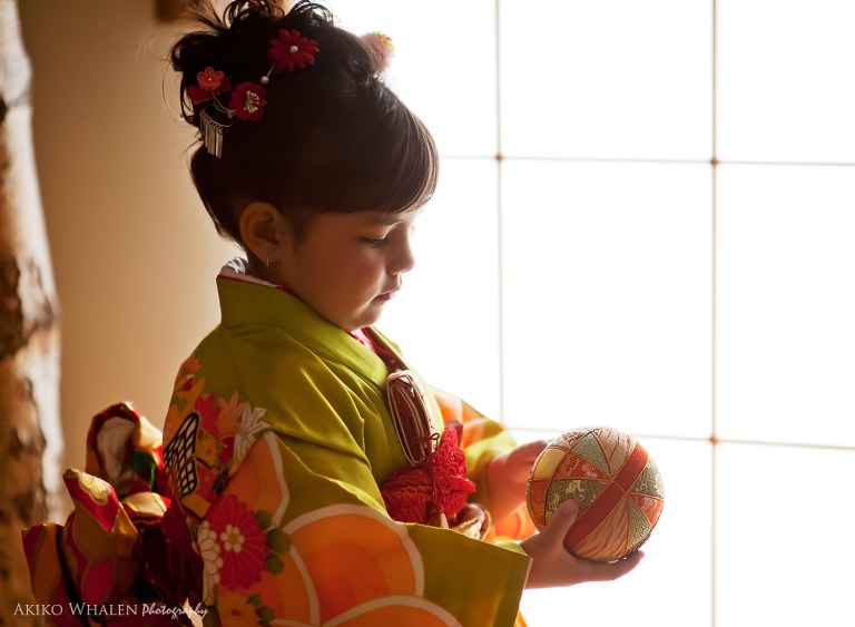 A girl in kimono, Celebrating Shichi Go San, Kimono Photography utilizing natural lighting, Shichi Go San in Los Angeles, Sisters in kimonos,