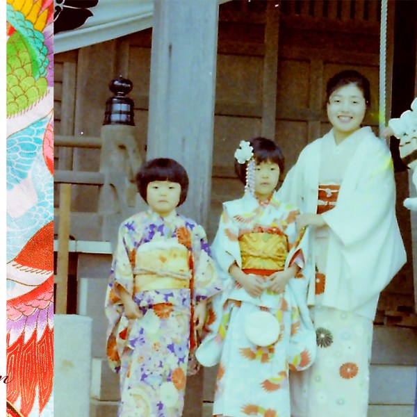 Shichi Go San, Old Photograph, Physical Photograph, Memories, Treasures, Family, Kimono, Japanese Tradition, Japan,