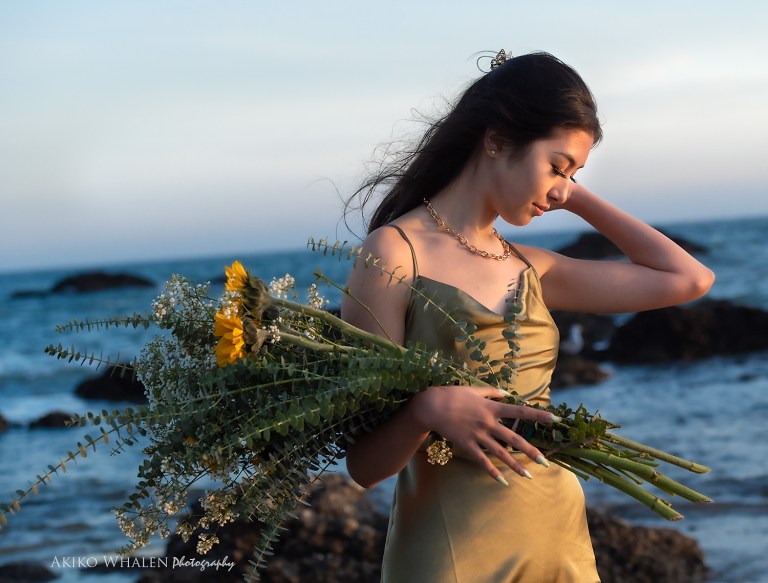 Sunset, Sunset photography, Teenager. seventeen, teen portraits, portrait sessions on location, beach photo session, fashion, modeling, teen headshots, mother and daughter photography, malibu, pasadena, losangelesphotographer, shichi go san, kimono, kimono portraits, japanese american