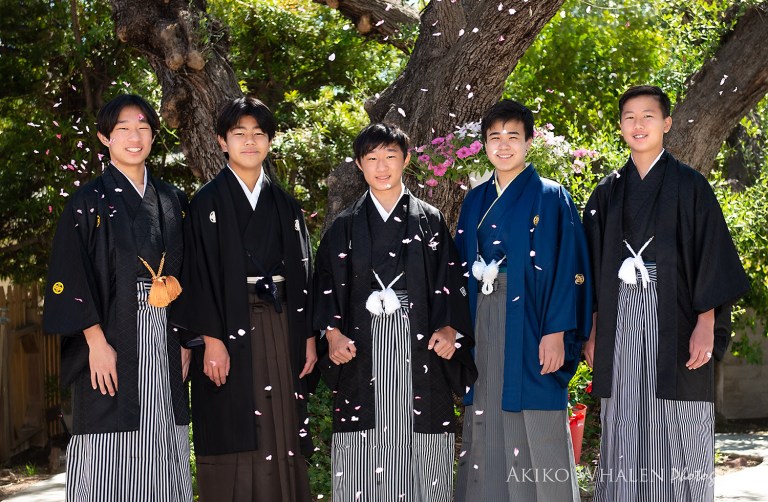 asahi gakuen, asahi gakuen los angeles, asahi, asahi gakuen graduation, boys in kimono, boys in hakama, kimono rental, class of 2021, los angeles portrait photographer, on location photography, graduation photography, teens,